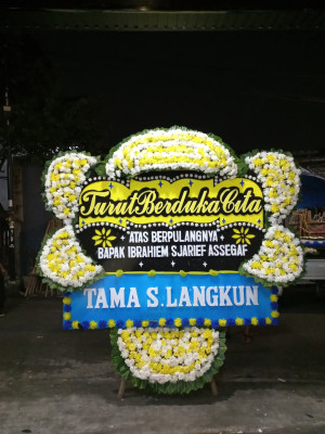 Papan Bunga Duka di Sampora